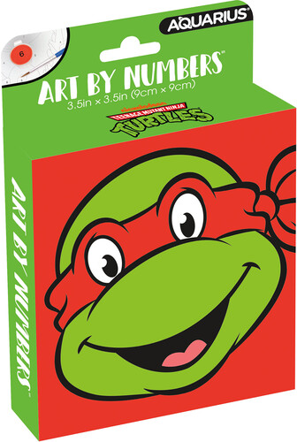 TMNT RAPHAEL MICRO ART BY NUMBERS (3.5 X 3.5)