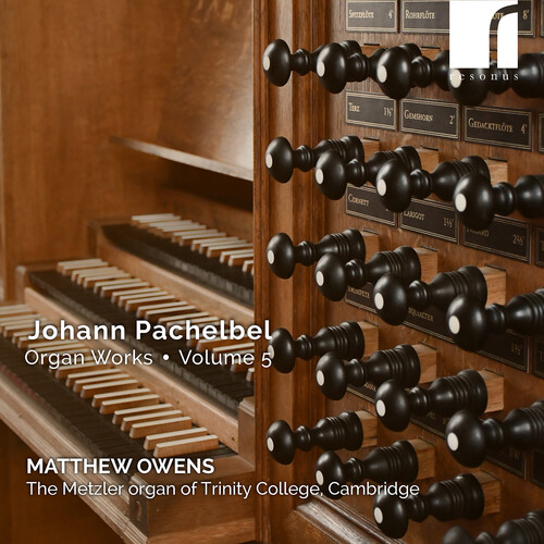 Matthew (organ) Owens - Johann Pachelbel: Organ Works Volume 5 vinyl record cover