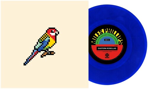 Miles Phillips - Eastern Rosellas (Blue) vinyl record cover