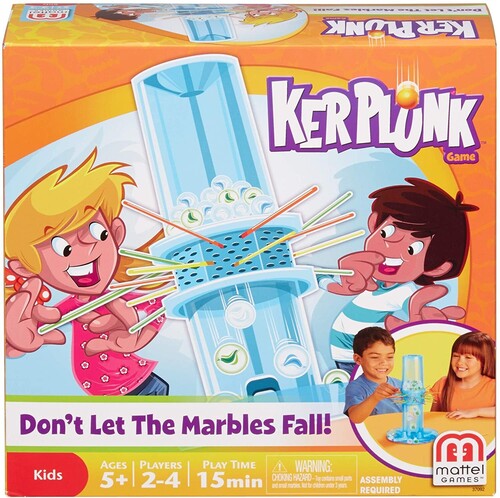 KerPlunk Kids Game  Family Game for Kids & Adults with Simple Rules for 2-4 Players