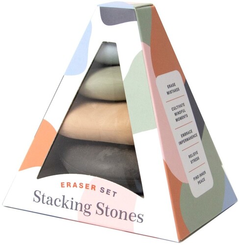 Chronicle Books - Stacking Stones: Eraser Set