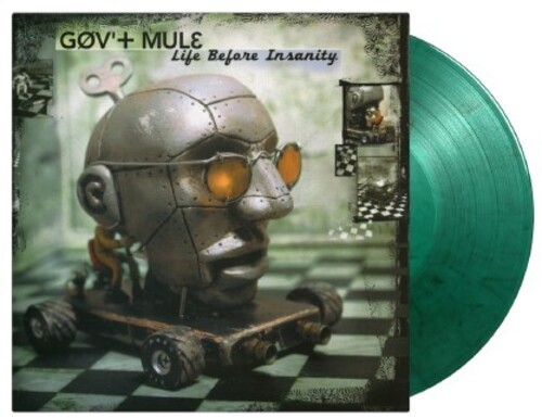 Govt Mule - Life Before Insanity [Limited Gatefold, 180-Gram Green & Black Swirl Colored Vinyl]