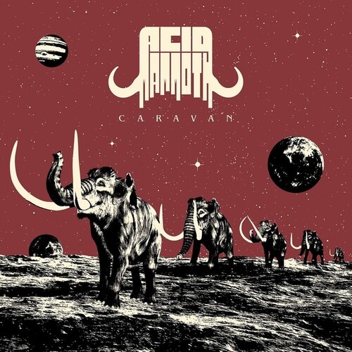 Acid Mammoth - Caravan vinyl record cover