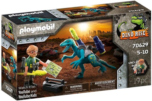 Playmobil - Dinos Deinonychus Ready For Battle (Fig)