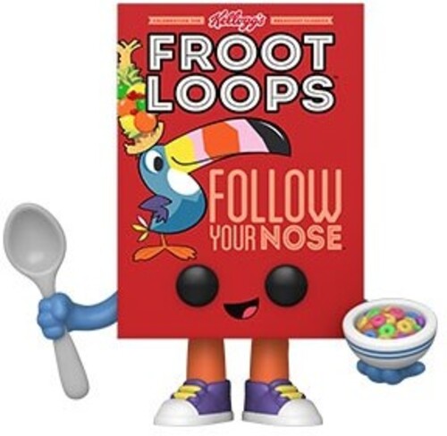 Funko Pop! Vinyl: - FUNKO POP! VINYL: Kelloggs- Froot Loops Cereal Box