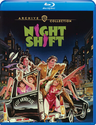 Night Shift DVD VIDEO MOVIE Ron Howard morgue workers call-girl