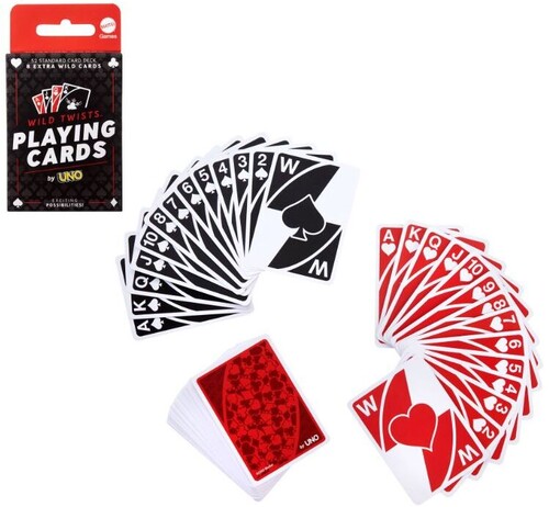 WILD TWISTS PLAYING CARDS BY UNO