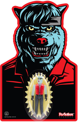 WORST REACTION FIG - WEREWOLF BIKER (MONSTER GLOW)