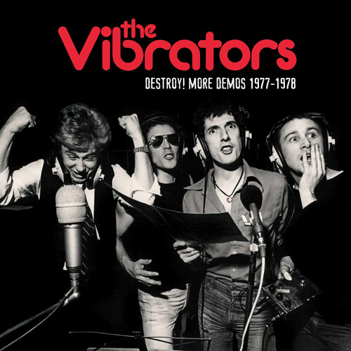 Vibrators - Destroy More Demos '77-'78 - Red [Colored Vinyl] (Red)