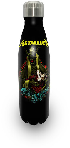 ROCKSAX METALLICA DARKNESS DRINK BOTTLE 16.9 OZ BL