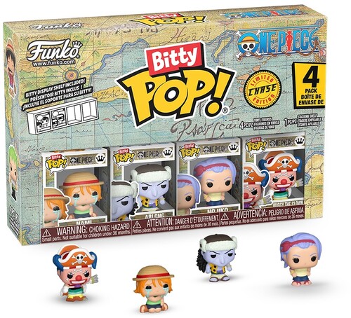 BITTY POP ONE PIECE NAMI 4 PACK