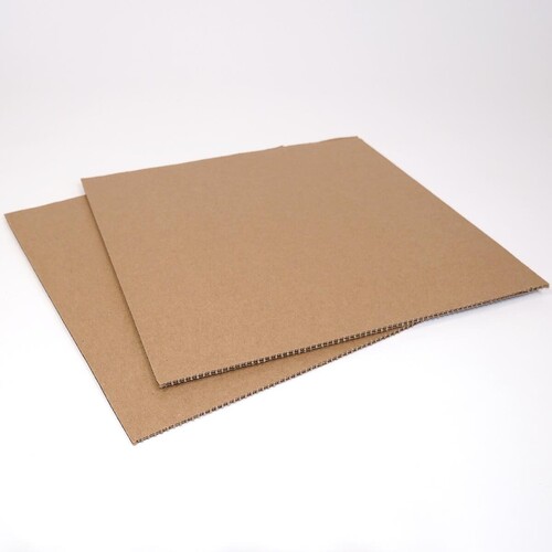 Bags Unlimited FLP-100PK LP Record Mailer Filler Pads - 100 Pack Corrugated Cardboard (Brown)