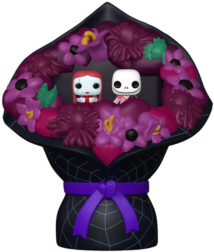 Funko Bitty POP! Bouquet: The Nightmare Before Christmas Valentine's Day - Sally and Jack Skellington