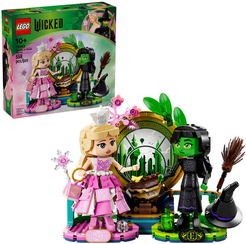 LEGO WICKED ELPHABA & GLINDA FIGURES