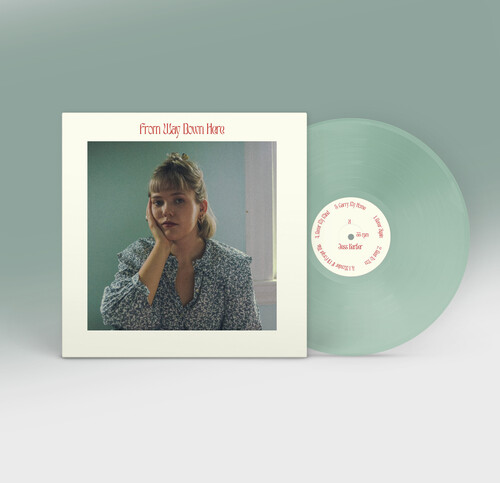 Kerber, Jess - From Way Down Here - Blue vinyl record cover