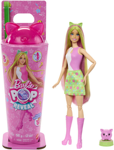 BARBIE POP REVEAL SCENTED CUTE KITTEN FASHION DOLL