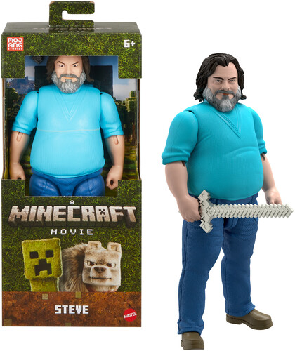 MINECRAFT MOVIE LARGE FIGURE STEVE