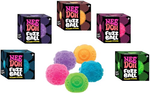 NEEDOH FLOWER POWER FUZZ BALL 1 EA 2.5N FPFZBND