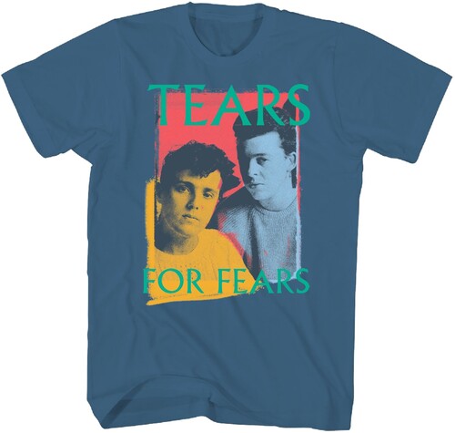TEARS FOR FEARS PHOTO TSHIRT XL BLUE TS0001TFFA4