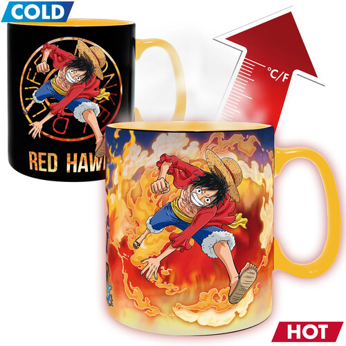 One Piece - Magic Mug  - Luffy & Sabo Heat Change Mug