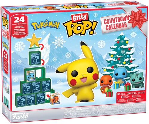 BITTY POP COUNTDOWN CALENDAR POKEMON