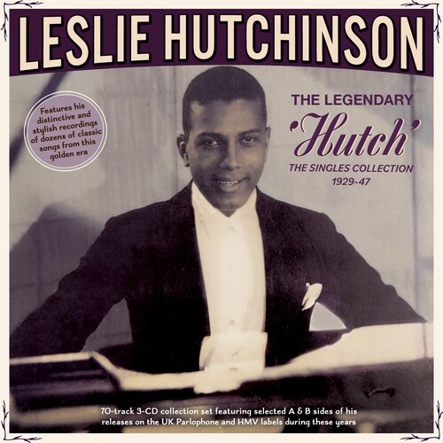 Leslie Hutchinson - Legendary 'hutch': The Singles Collection 1929-47 vinyl record cover