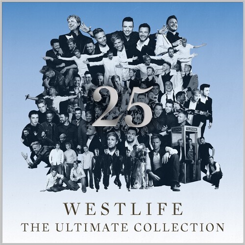 Westlife - 25 - The Ultimate Collection vinyl record cover