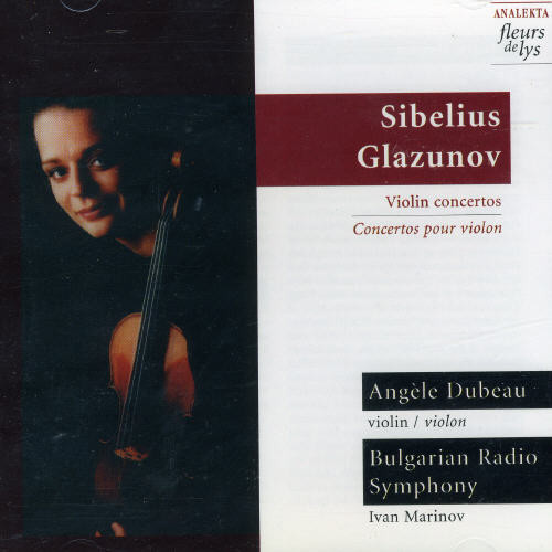 Plays Sibelius/Glazunov