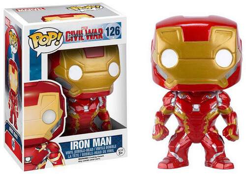 POP MARVEL CAPTAIN AMERICA CIVIL WAR IRON MAN