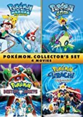 Pokemon 4 Movie Collection - Pokemon Collector's Set: 4 Movies