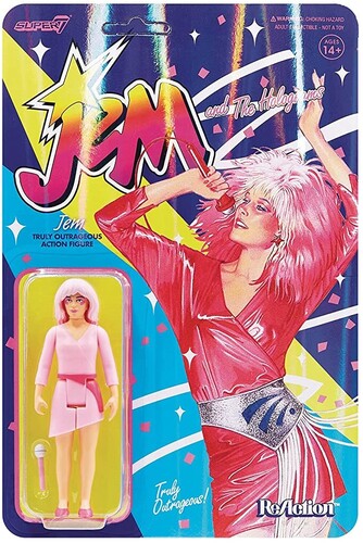 Jem and the Holograms Reaction Wave 1 - Jem - Super7 - Jem And The Holograms ReAction Wave 1 - Jem vinyl record cover