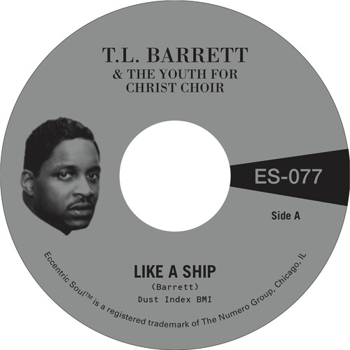 Pastor Barrett  T.L. / Youth For Christ Choir - Like A Ship B/W Nobody Knows [Indie Exclusive] [Colored Vinyl] (Gol)