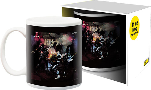 Kiss Alive Album Cover Artwork 11Oz Boxed Mug - Kiss Alive Album Cover Artwork 11oz Boxed Mug
