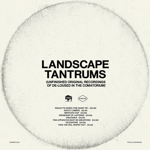 The Mars Volta - Landscape Tantrums - Unfinished Original Recordings Of De-Loused In The Comatorium [Glow In The Dark LP]