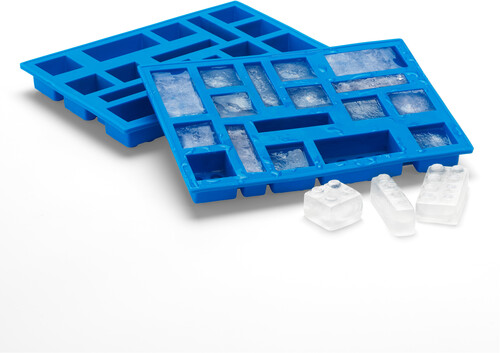 Room Copenhagen - Lego Ice Cube Tray In Blue (Blue)