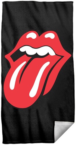 ROLLING STONES TONGUE 30X20 BEACH TOWEL|alliance entertainment