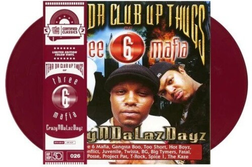 Tear Da Club Up Thugs of Three 6 Mafia - Crazyndalazdayz [Colored Vinyl] [Limited Edition] (Red)