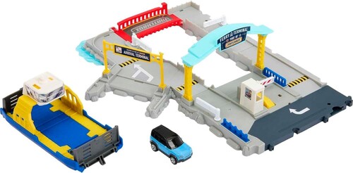 UPC 194735127306 product image for MBX CARS FERRY PORT PLAYSET WITH FERRY BOAT & CAR | upcitemdb.com