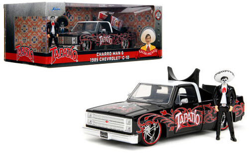 HWR 1:24 SCALE DC 1985 CHEVY C10 W TAPATIO MAN FIG