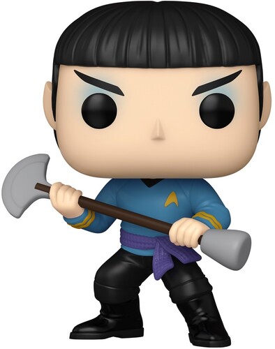 POP TELEVISION STAR TREK SPOCK WITH WEAPON