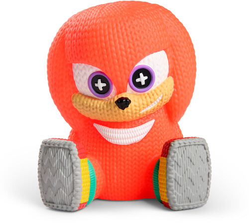 Sonic the Hedgehog - Knuckles (Blacklight) - Handmade by Robots - Sonic the Hedgehog - Knuckles #293 (Blacklight) vinyl record cover
