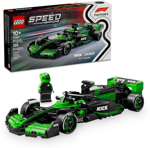 SPEED CHAMPIONS KICK SAUBER F1 TEAM C44 RACE CAR