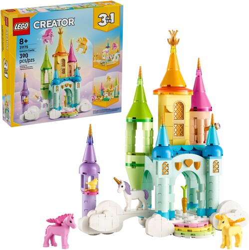 CREATOR UNICORN CASTLE 3IN1