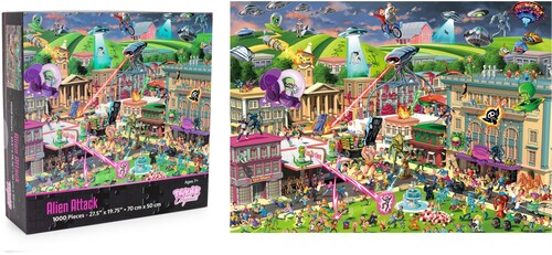ALIEN ATTACK CLASSICS 1000-PIECE JIGSAW PUZZLE