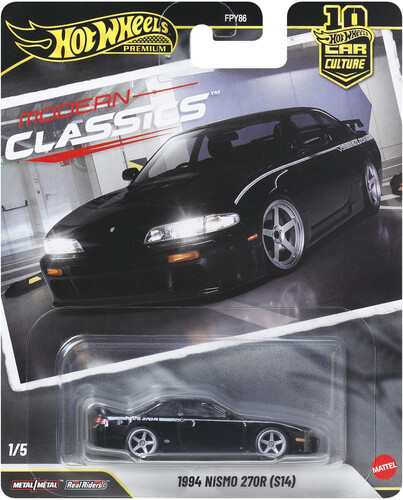 HOT WHEELS PREMIUM NISSAN SILVIA S14 NISMO