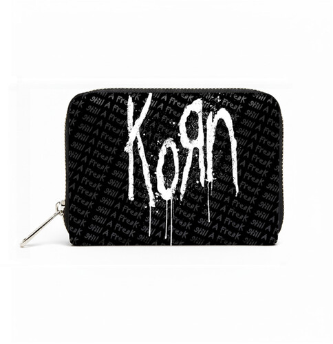 ROCKSAX KORN FREAK LOGO PURSE BLACK