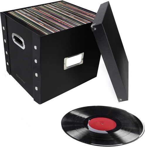 SNAP-N-STORE VINYL STORAGE BOX BLACK SNS01790