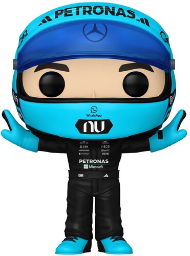 POP RACING MERCEDES BENZ GEORGE RUSSELL T POSE