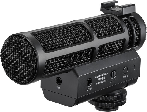 AUDIO TECHNICA ATV-SG1 ON-CAMERA SHOTGUN MIC BLACK