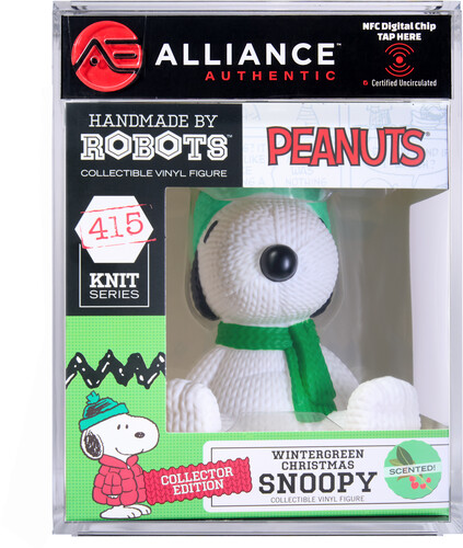 SNOOPY #415 (WINTERGREEN SCENTED CHRISTMAS)